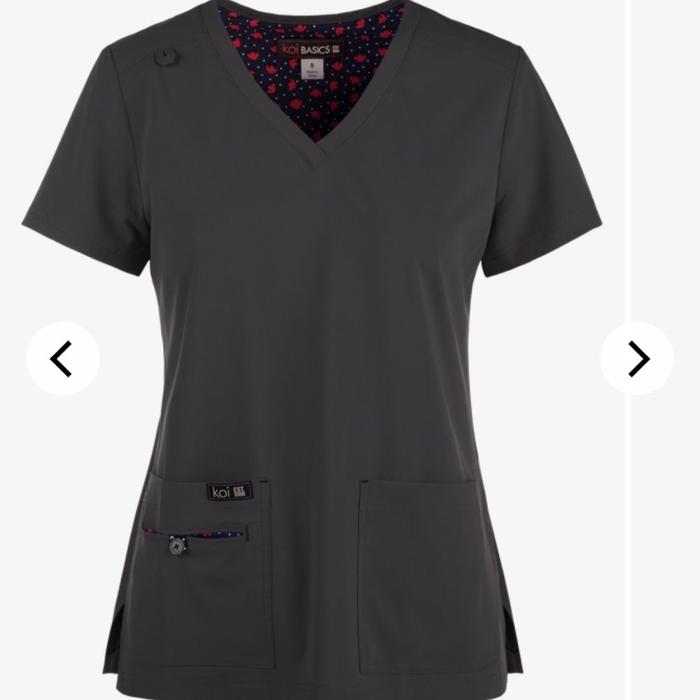 Koi Basics Becca V-Neck Scrub Top